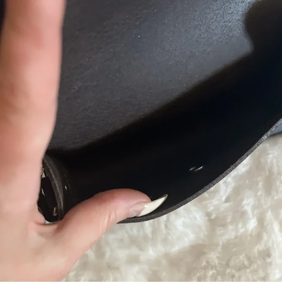 The Cambridge Satchel Company medium Push Lock Dapple Matte branded nickel gray - Picture 12 of 16